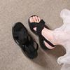 Fashion Wedges Platform Sandals Women Shoes Summer 2025 New Designer High Heels Woman Casual Shoes Elegant Dress Pumps Sandalias Mujer