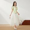 IEF French Style Summer Square Neck Top