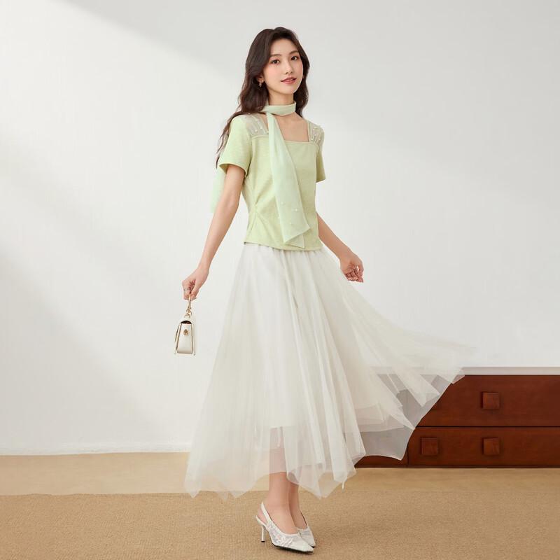 IEF French Style Summer Square Neck Top