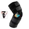 Hinged Knee Brace with Side Stabilizers ROM Knee Support Adjustable Knee Immobilizer for Knee Pain ACL MCL PCL Arthritis