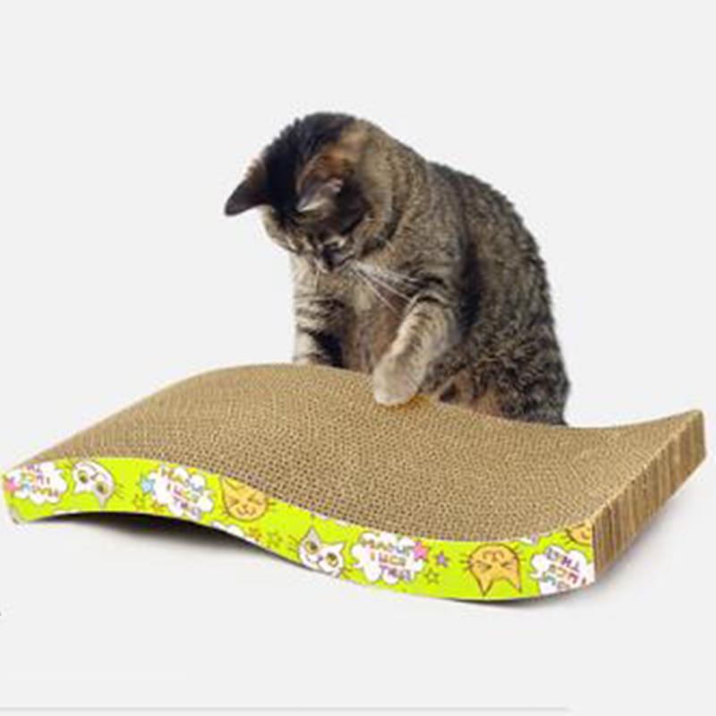 Cat Kitten Scratch Scratcher Pad Seize Catch Board Mat Catnip Bed