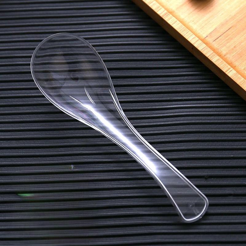 Disposable Clear Plastic Spoons