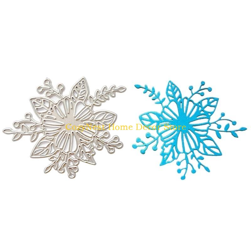 92MF Metal Die Cuts Pretty Flower Embossing Stencil Cutting Dies for Card Making Scrapbooking Paper Craft DIY Template Mold