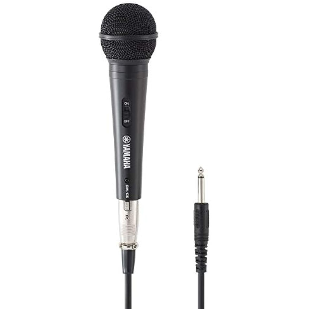 Yamaha (YAMAHA) Dynamic Microphone DM-105 Unidirectional XLR Female to Phone with 5m Cable