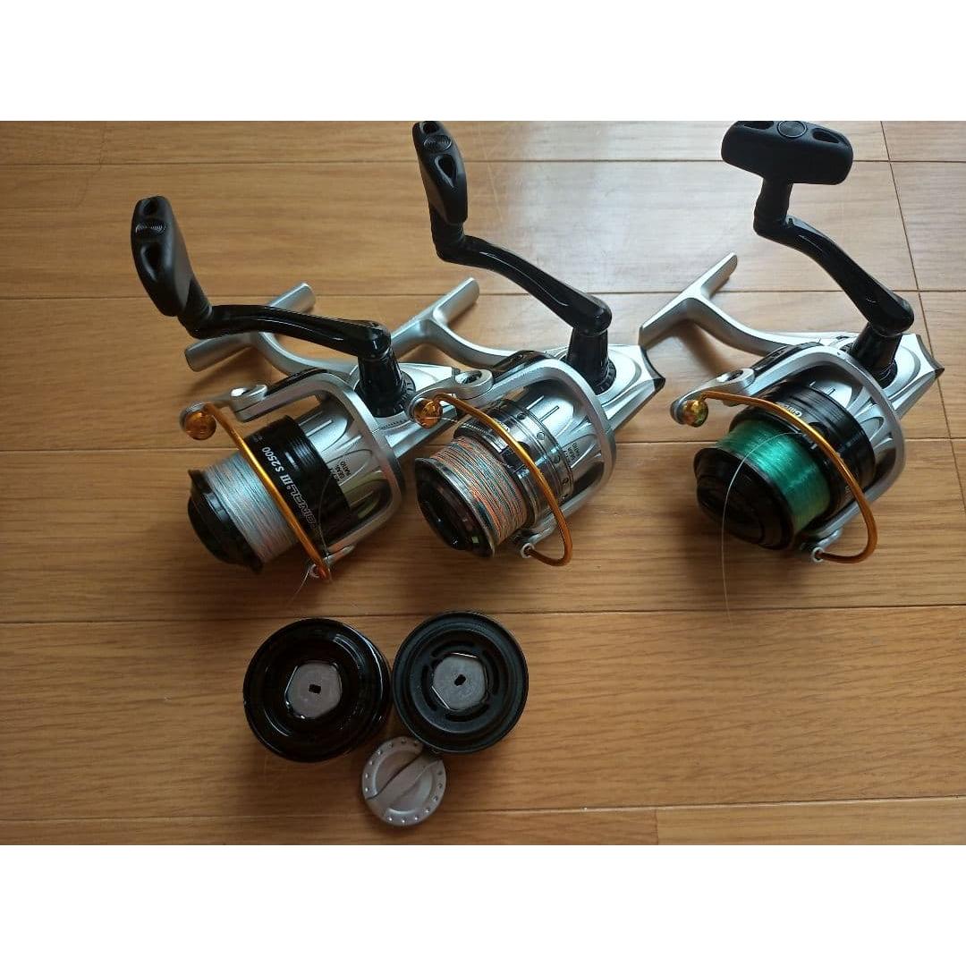 Used Abu Garcia CARDINAL III spinning reel set