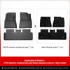 LUCKEASY Right Drive for Tesla Model 3 Model Y  2023 Car All-weather Floor Mat Trunk Pad Protective Interior Accessories