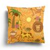 Fashion Pillowcase Cushion Cover Home Decoration Sofa Cartoon Leopard Chicken Strawberry Banana Pillowcase