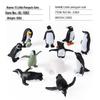 Kids' Arctic Animal Model Set: Polar Bear, Arctic Hare, Reindeer & Beluga Whale