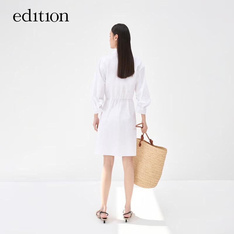 Edition Women's Commuter Shirt Dress with Detachable Metal Buckle
