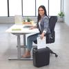 Fellows Shredder for Home Shreds 10 Pieces At a Cross Compact Black LX65 4201501 Use, Electric, Time, Cut, Powerful, & Slim,