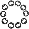 10 Stück Runde Flaschenöffner Teile Glasdeckel Entferner Set Einlage Zubehör Herstellungs Material Camping