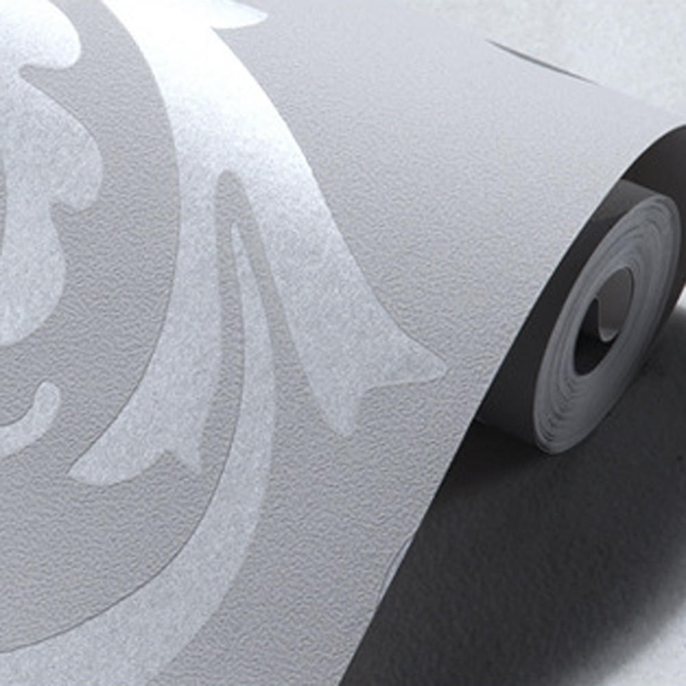 1x 10M Luxury  3D Damask Embossed Wallpaper Rolls Home Art Decor