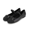 Lambskin Foot Strap Mary Jane Flat Bbh537