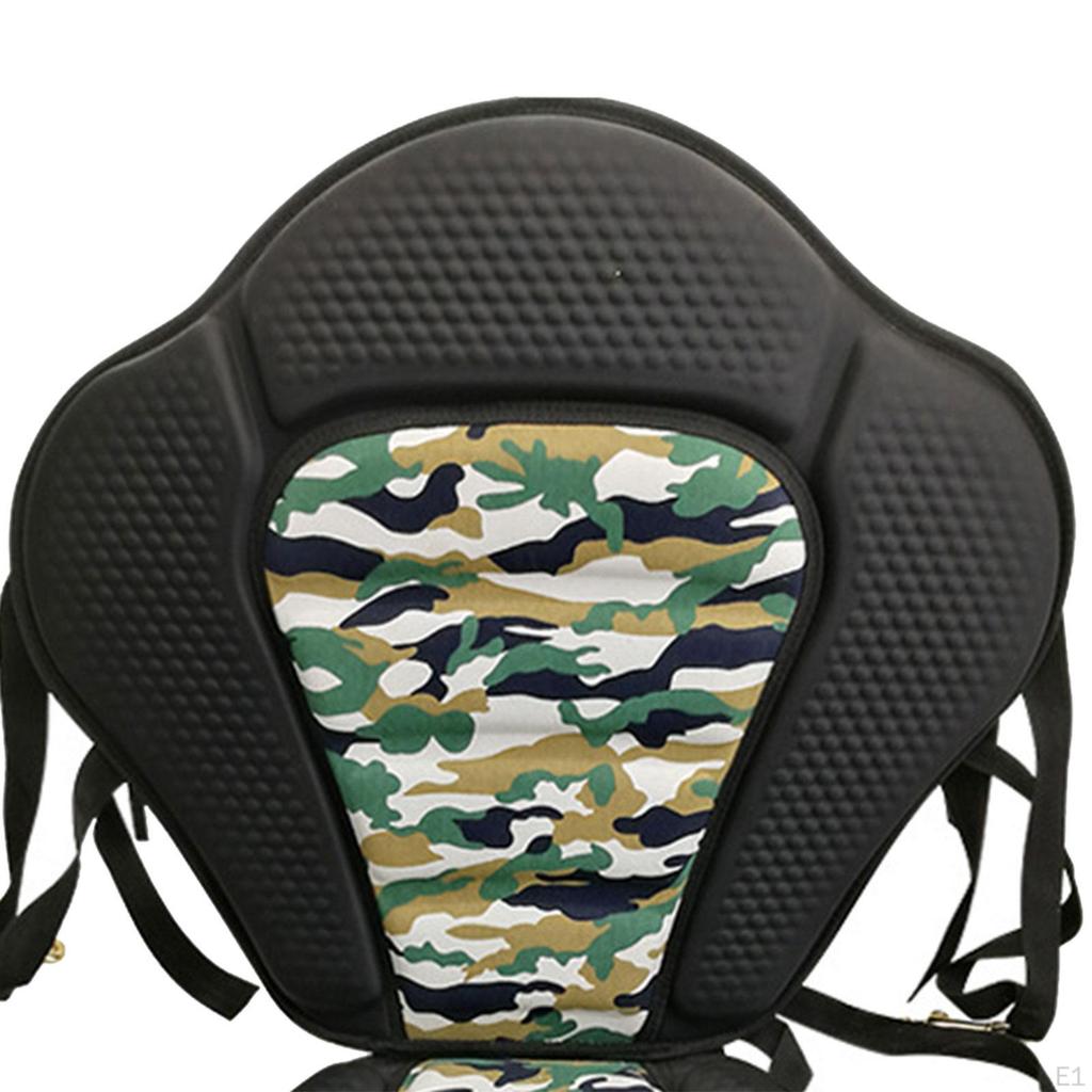Adjustable Canoe Seat for Kayaking And Paddleboarding - High Back Support