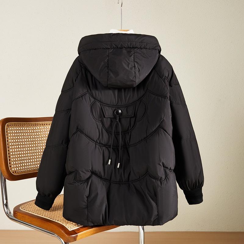 Middle-aged mother winter down cotton-padded jacket new fashion foreign style cotton-padded jacket middle-aged and elderly women winter cotton-padde