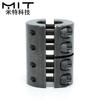 MIT Steel Couplings,Separate Type Bolt Fixed Coupler,High Torque Connector,Extended Clutch, Servo Clamp Shaft Joint Dia6/8/10/12