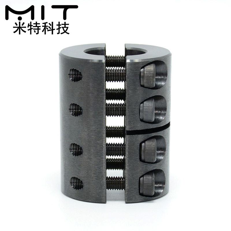 MIT Steel Couplings,Separate Type Bolt Fixed Coupler,High Torque Connector,Extended Clutch, Servo Clamp Shaft Joint Dia6/8/10/12