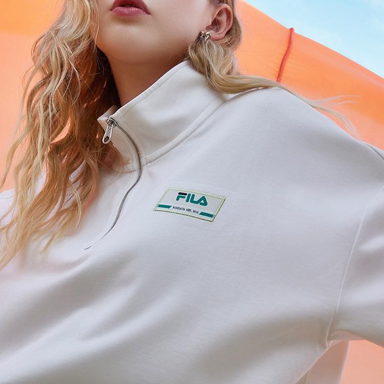 Fila Sweatshirt Women's Flowing Year White F11W219215F-WT