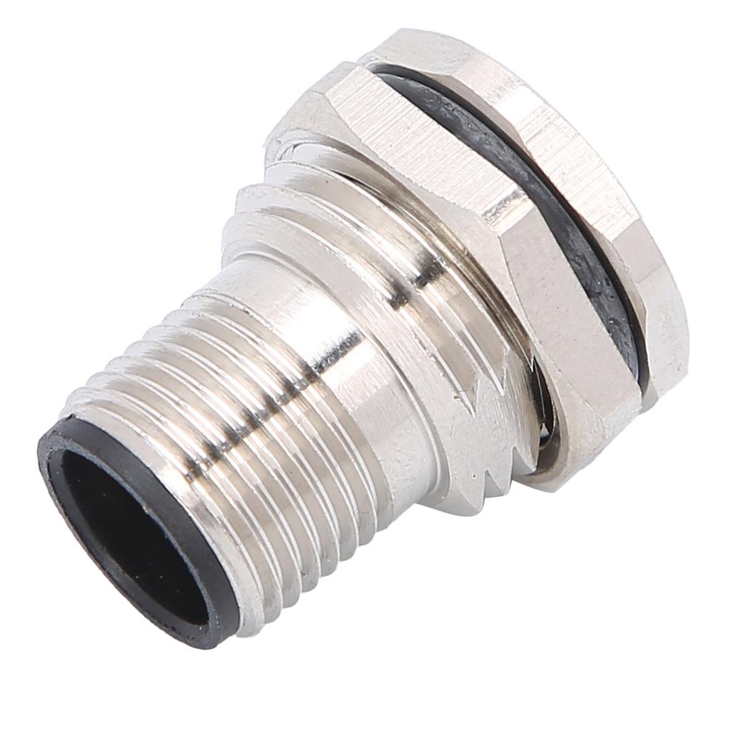 Waterproof Socket 4Pin Panel Back Mounting Waterproof Connector Electrical Supplies M12FP4