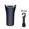 Black Multifunctional Car Umbrella Storage Bucket Plastic Holder Barrel with Hook Universal Auto Trash Storage Box