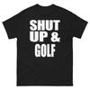 Shut Up and Plant Bold Statement Funny Design T-Shirt