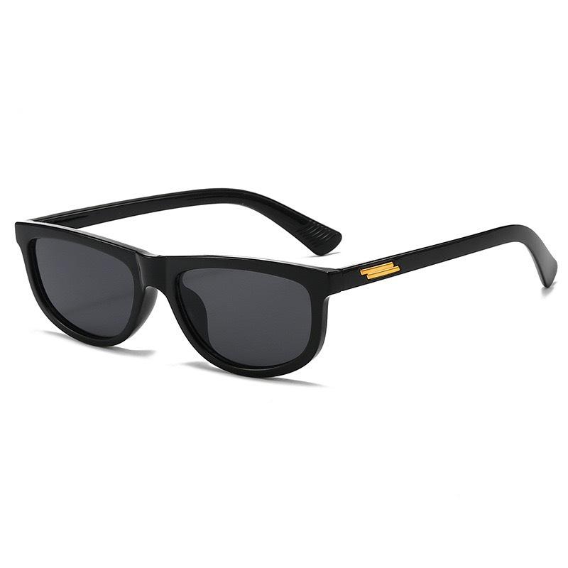 Ins Narrow Frame Sunglasses Women S Casual Fashion Small Square Sunglasses Trendy Men S Daily Street Photography Versatile