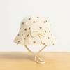 Bowknot Baby Sunhat Cotton Infant Fisherman Hat Comfortable Toddle Bucket Hat  Boy