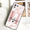 PERSONALISED initials name Rose Gold Cover For POCO M6 X6 Pro X3 X4 X5 M5s F3 F5 Xiaomi 13T Pro 11T 12T 12 13 Lite 14 Ultra Case