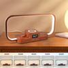 LED Bedside Lamp with Wireless Charger with 3 Charging Station Night Light Nightstand Lamp for Nightstand Bedroom