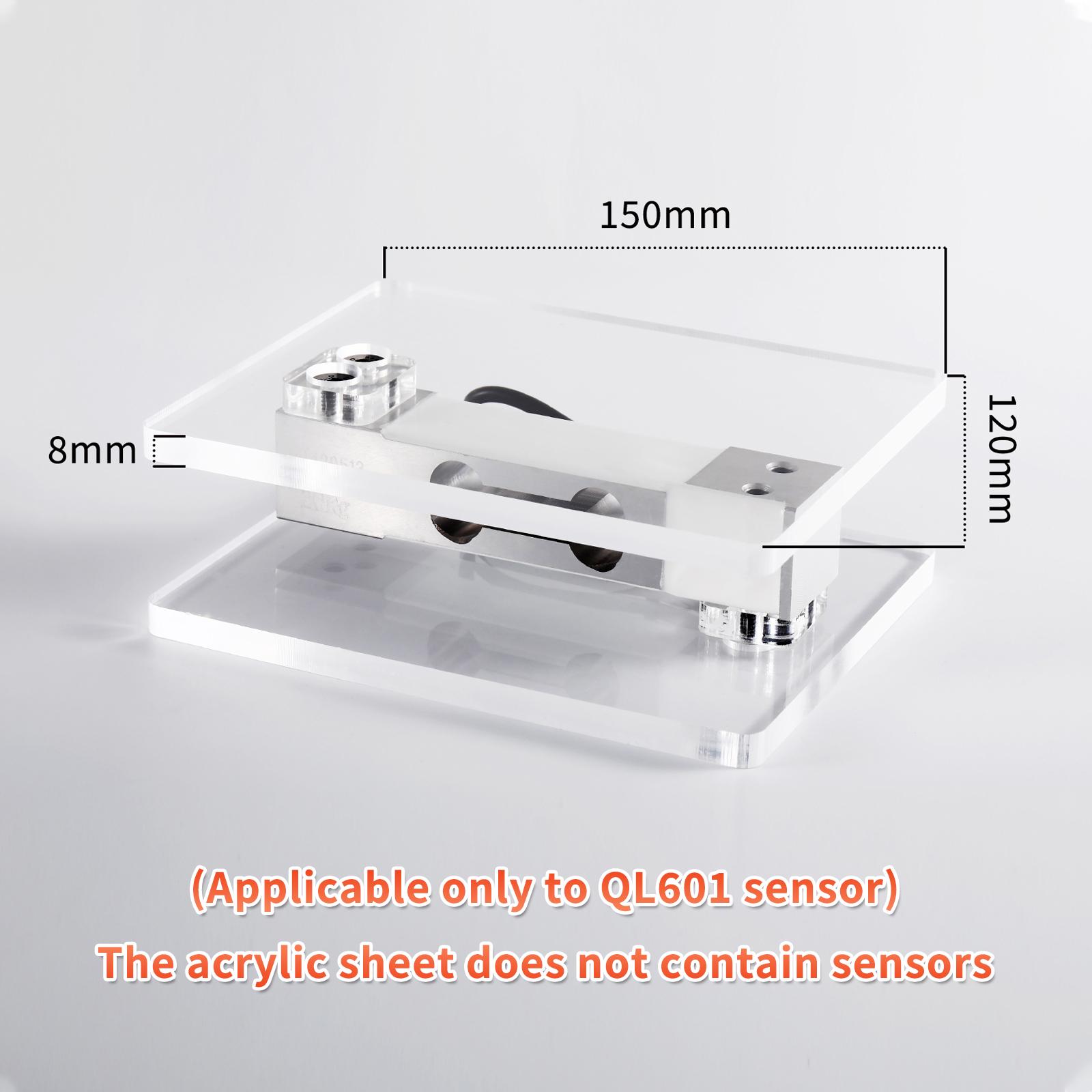 Indicator display+single point load cell, cantilever shear beam loading electronic Force Weight Pressure 6kg 10kg 20kg 40kg 80kg acrylic