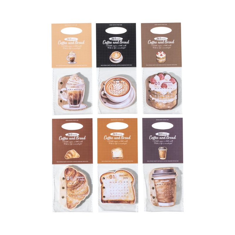 Moyan Tomato Sauce Girl 365-Day Planner: Coffee, Bread & More