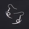 Fire Anime Film Earring Fashion Creative Pendant Ninja Orochimaru Earrings Cosplay Props for Women Men Jewelry Accessory Gifts