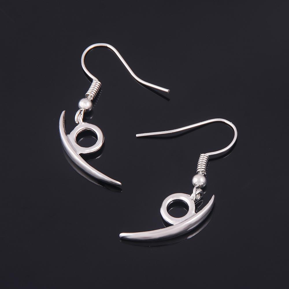 Fire Anime Film Earring Fashion Creative Pendant Ninja Orochimaru Earrings Cosplay Props for Women Men Jewelry Accessory Gifts