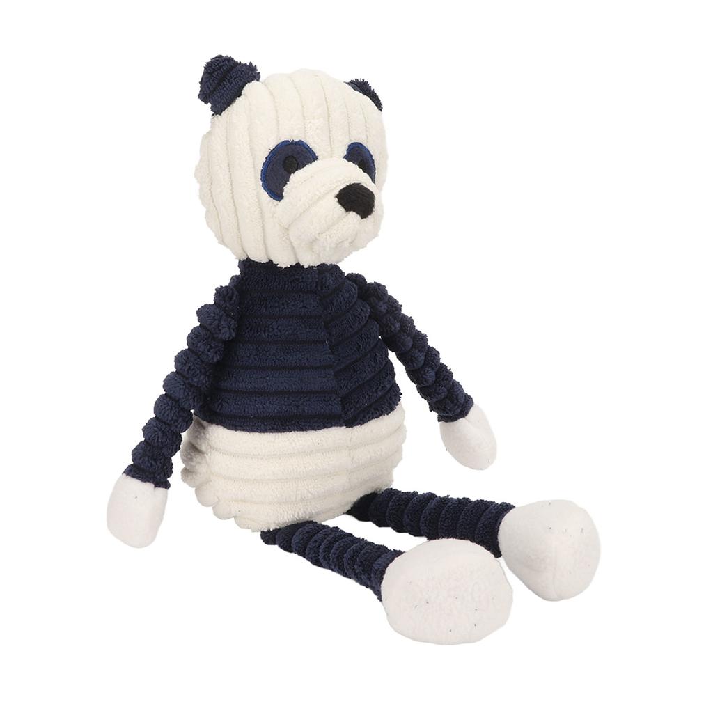 Dog Panda Plush Squeaky Toys Molar Teeth Cleaning Emotional Relief Pet Plush Chewing Toy for Small and Medium Dogs