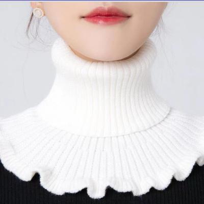 Women's And Winter Warm Neck Collar For Protecting The Cervical Spine, Decorative Fake Collar, Knitted