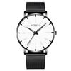 Geneva Men's and Women's Fashion Quartz Watch with Mesh Band