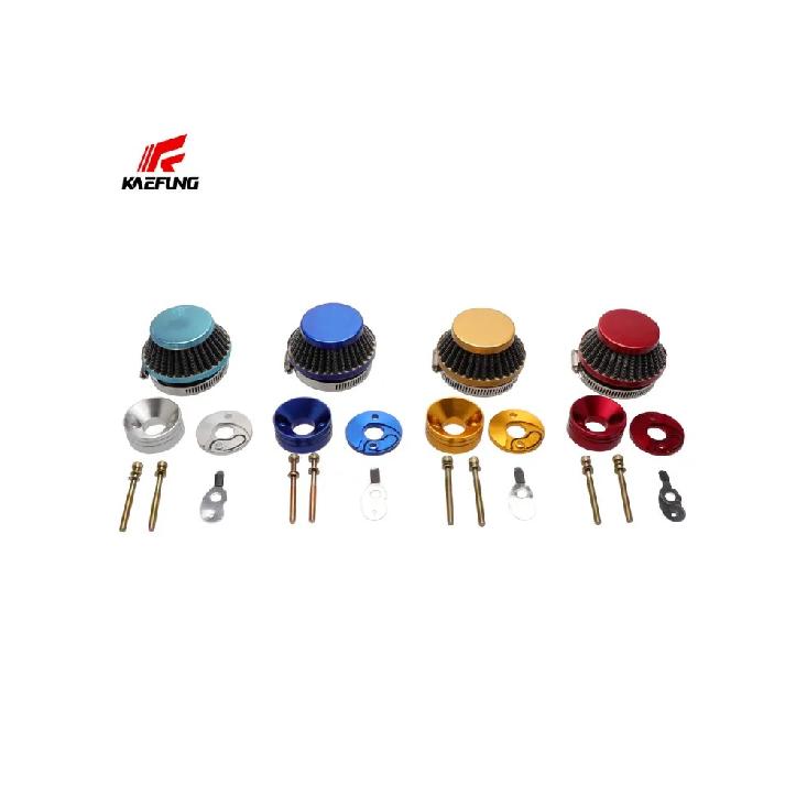 15mm 40-5 Luftfilter-Adapterplatten-Kit Passend für 2-Takt 43cc 47cc 49cc Rasentrimmer, Stand-Up-Scooter, Pitbike-Mini-Bike