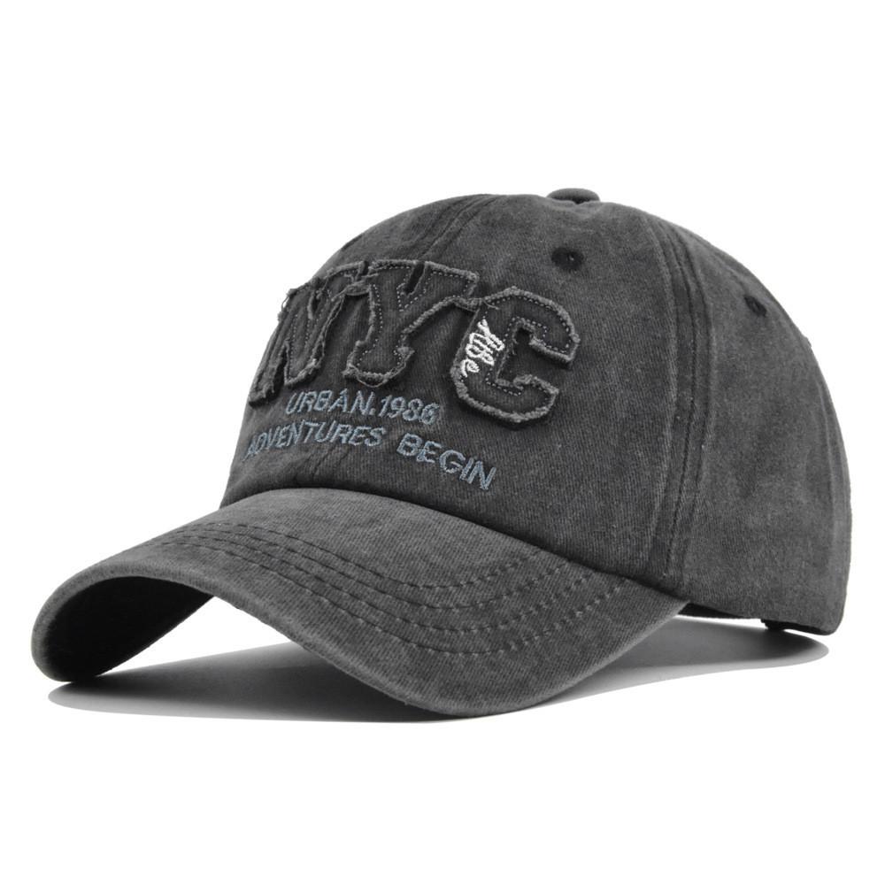 Tongue Duck Hat Vintage Nyc Letter Three Dimensional Embroidered Baseball Hat