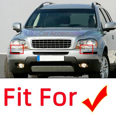 Biltillbehör Framstötfångare Strålkastartvättare Skyddskåpa Strålkastarsprutmunstycke För VOLVO XC90 2003 2004 2005 2006 30698208 30698209