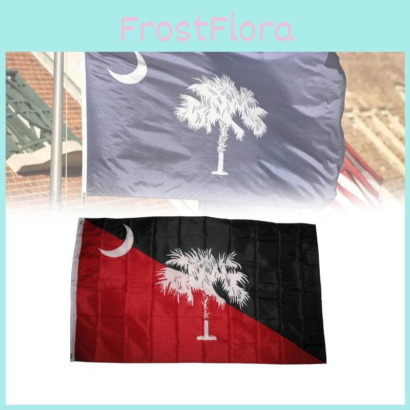 State Of 3x5 South Carolina Garnet Black Flag Banner Grommets Supplies Gamecocks