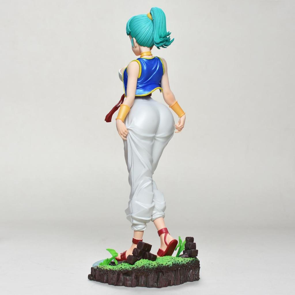 28cm/11in Anime Dragon Ball Z Figure Bulma Action Figure DBZ Statue Collectible Model Toys Gift