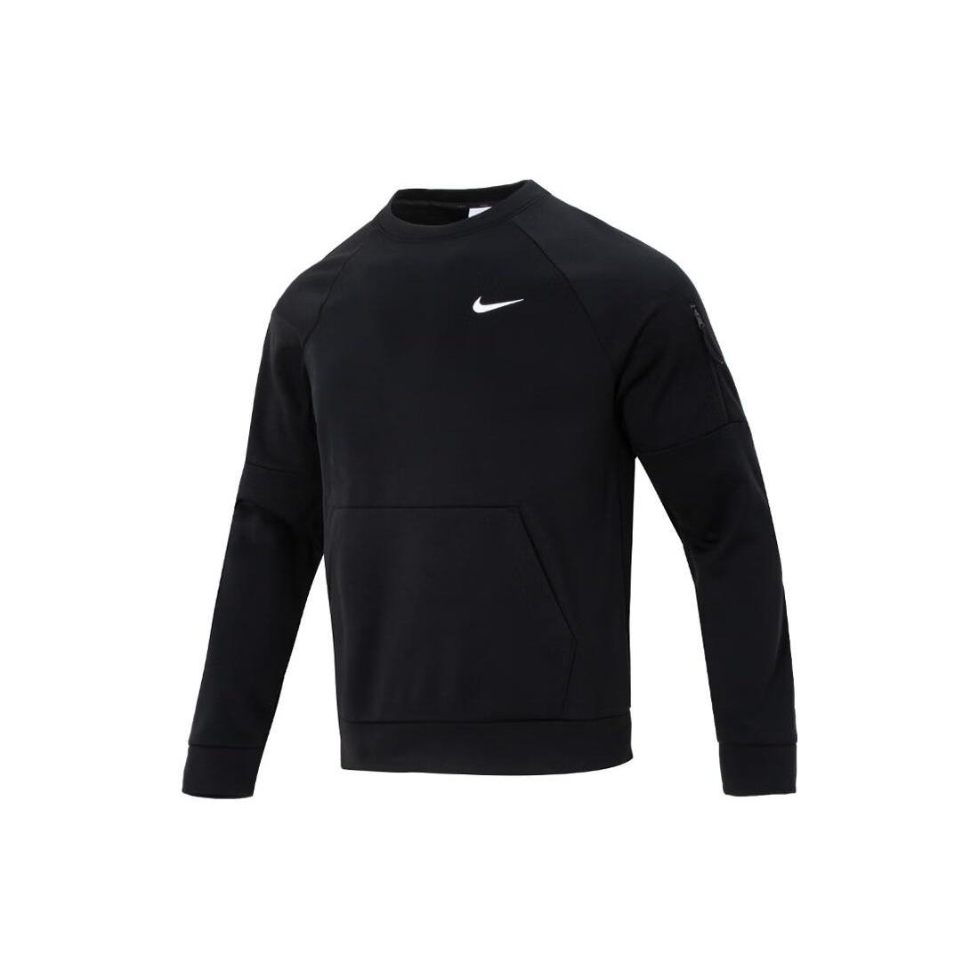 Nike Therma FIT Crewneck Sweatshirt Black Men s FB8506-010 M