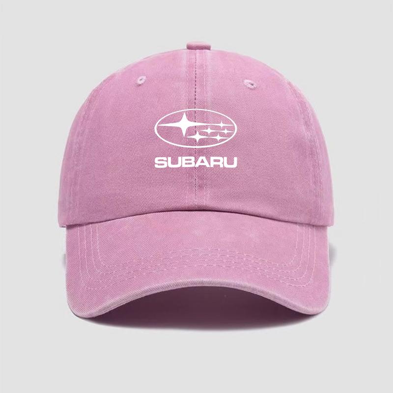 Car Baseball Cap Visor Sun Hat Unisex Adjustable Sunscreen Hat For Subaru STI Forester Impreza Legacy Outback XV BRZ WRX Tribeca erg3