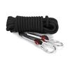 Durable Rope [Multi-purpose Type That Can Be Used for a Wide Range of Purposes] Multi-functional, Multi-purpose, Diameter 12mm, Black, Camping,