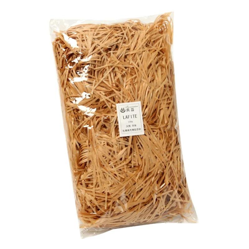 500g/1000g Färgglad Hackad Raffia Fyllning Krusat Papper Färgglad Fyllning för Födelsedagspresentlåda Fest Bröllop Juldekoration