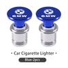 Für BMW 1/2 Stück Auto Zigarettenanzünder Kappe Aluminiumlegierung Staubschutzabdeckung X1 X2 X3 X4 X5 X6 X7 G20 G30 6GT E46 E90 E60 F10 E39 M3