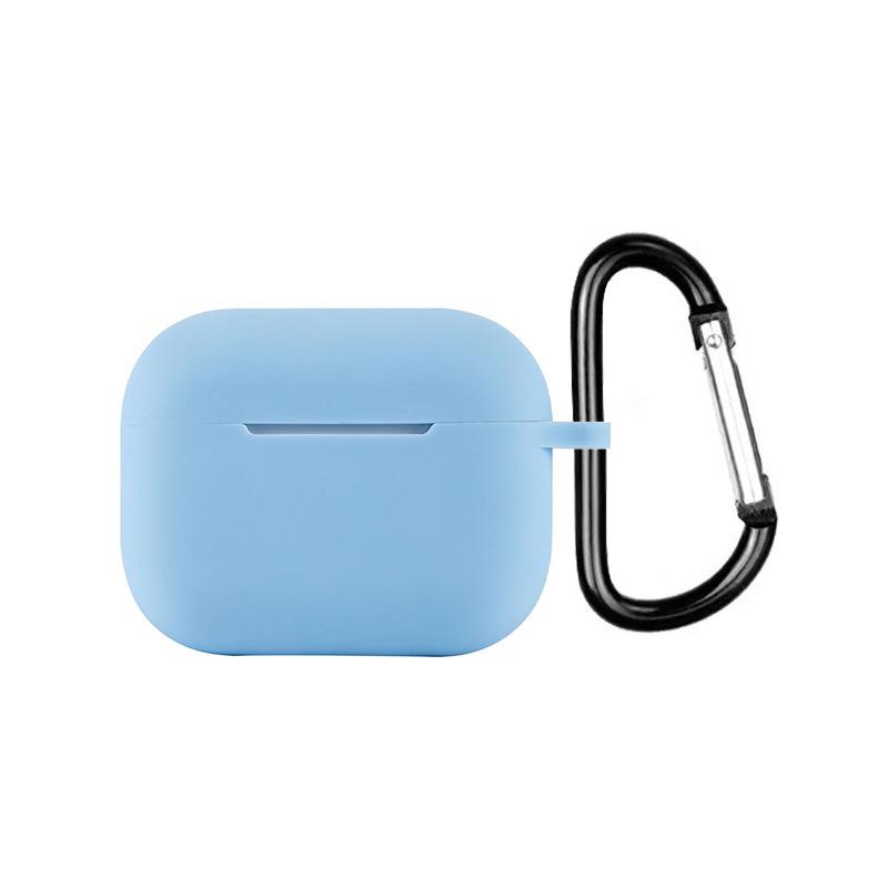 Solid Color Silicone Protective Cover for Apple AirPods Pro 2