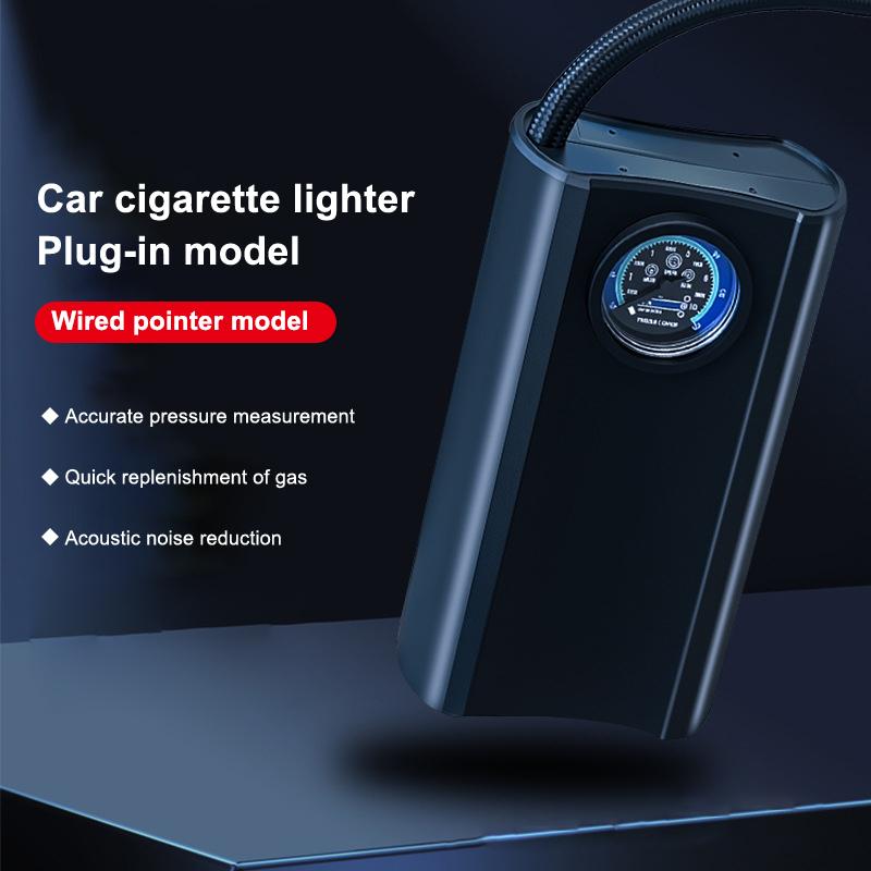 Portable Tire Inflator Air Pump Compact Rechargeable Air Compressors For Ball Motorcycle Fast Inflation Electric Air Pump
