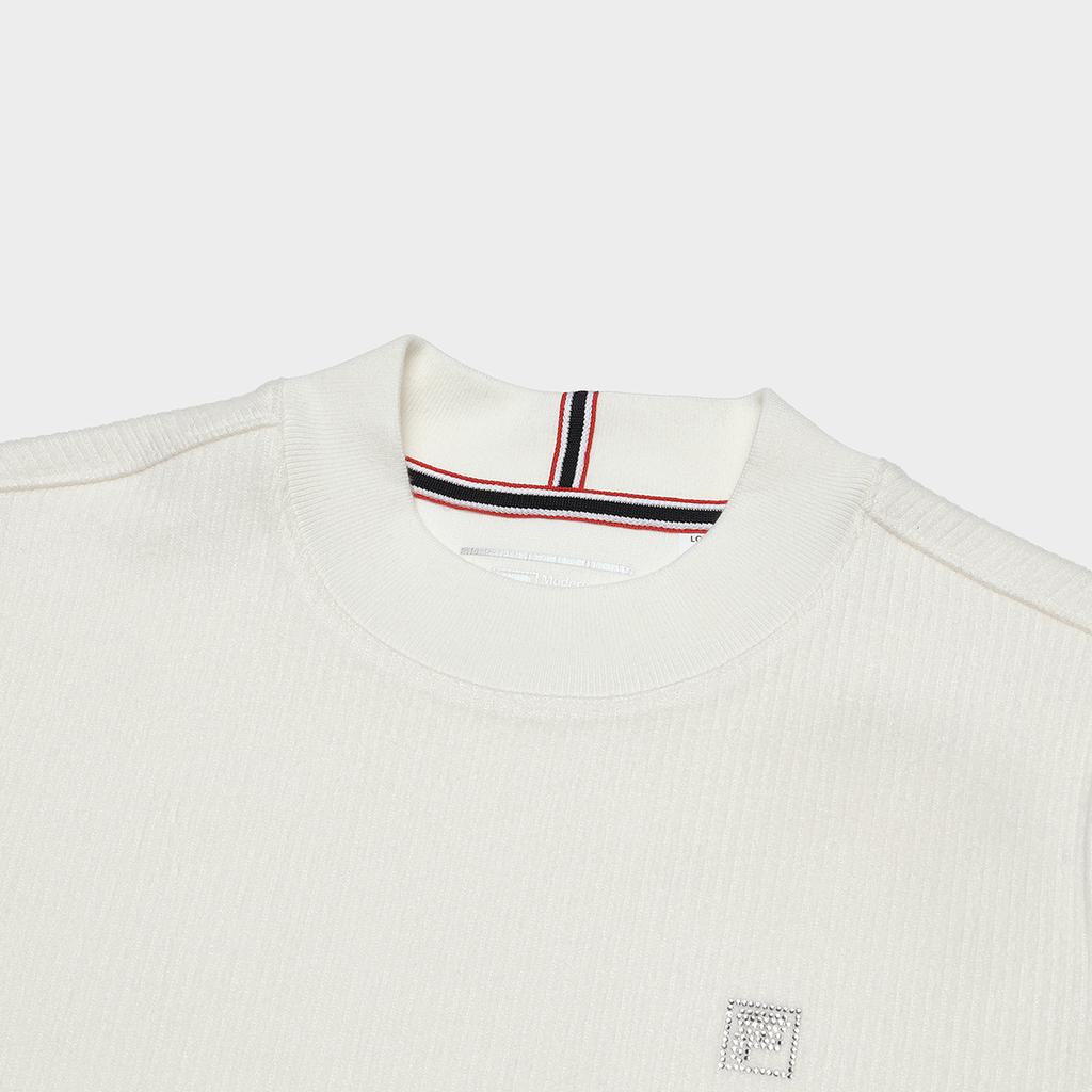 New FILA Sweatshirt Women's Steam White F11W341203F-IV