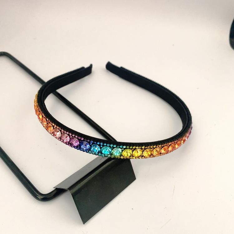 

Роскошные ободки для волос из имитации хрусталя, повязки для волос, королева вечеринки, сверкающие, барочные, со стразами, нескользящие, тонкие обручи для волос, повязка на голову